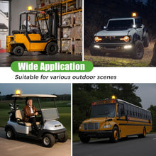 Load image into Gallery viewer, Universal Flashing Safety Light - 12-80V Waterproof LED Strobe for Golf Golf Carts, Police Car &amp; Emergency Vehicles