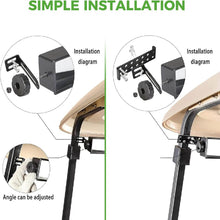 Load image into Gallery viewer, Universal Golf Cart 4/5 Panel Rear View Mirror for Yamaha EZGO Club Car