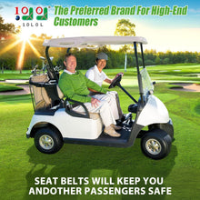 Load image into Gallery viewer, Universal Golf Cart Seat Belts &amp; Bracket Kit – 2PCS Retractable Belts for EZGO, Yamaha, Club Car