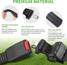 Load image into Gallery viewer, Universal Golf Cart Seat Belts &amp; Bracket Kit – 2PCS Retractable Belts for EZGO, Yamaha, Club Car