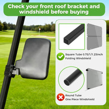 Load image into Gallery viewer, Universal Golf Cart Side Mirrors with Blind Spot Mirror – No Drilling Required