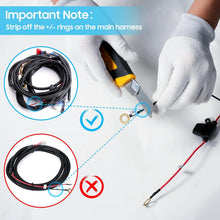 Load image into Gallery viewer, Universal Golf Cart Tail Light Kit Power Extension Cable