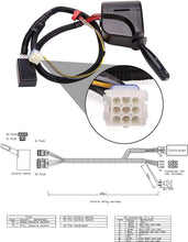 Load image into Gallery viewer, Universal Golf Cart Turn Signal Kit 9 Pin Plug Wire Harness