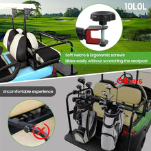 Load image into Gallery viewer, Upgraded Golf Bag Holder Attachment No Drilling Required for Yamaha, EZGO, Club Car
