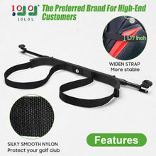 Load image into Gallery viewer, Upgraded Golf Bag Holder Attachment No Drilling Required for Yamaha, EZGO, Club Car