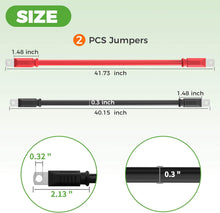 Load image into Gallery viewer, Upgraded Golf Cart Battery Cable for Club Car EZGO and Other Motor Battery Connection Cables Set